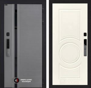 Входная дверь Пиано Смарт 2.0 панель 23 — Ванилла веллюто купить в Москве