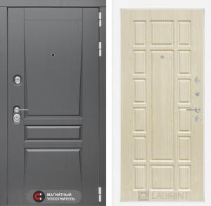 Входная дверь Платинум 12 — Беленый дуб купить в Москве