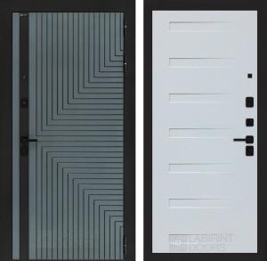 Входная дверь Кредор 14 — Дуб кантри белый горизонт купить в Москве