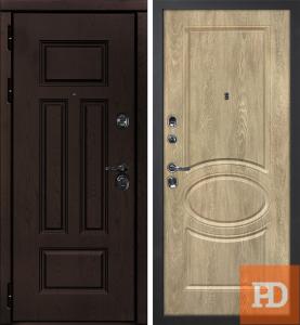 Входная дверь STR Э-2 Дуб песочный купить в Москве