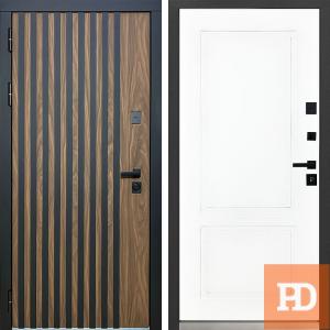 Входная дверь MXL-1 Лайн 2 белый купить в Москве