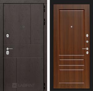 Входная дверь Урбан 03 — Орех бренди купить в Москве