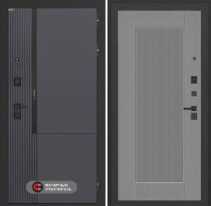 Входная дверь Лаб 2 Про 30 — Серый рельеф софт купить в Москве