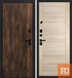 Входная дверь STR Лофт 1 Техно 708 Капучино купить в Москве