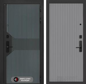 Входная дверь СмАртлаб 29 — Серый рельеф софт купить в Москве
