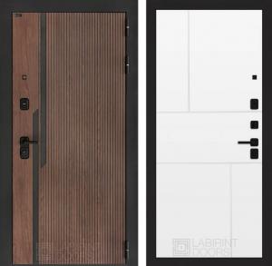 Входная дверь Кармина 21 — Белый софт купить в Москве