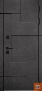 Входная дверь Command Doors «ТЕТРИС ГРЕЙ» купить в Москве