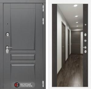 Входная дверь Платинум с Зеркалом Максимум — Венге купить в Москве