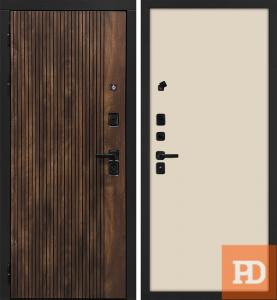 Входная дверь STR Лофт 1 бежевый матовый купить в Москве