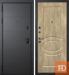 Входная дверь STR Э1 Дуб песочный купить в Москве