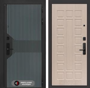 Входная дверь СмАртлаб 04 — Беленый дуб купить в Москве