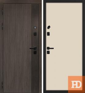 Входная дверь STR Вертикаль Бежевый матовый купить в Москве