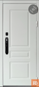 Входная дверь CYBER Lord white SN-V8U купить в Москве