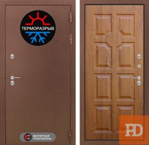 Входная дверь Лабиринт Термо Магнит 17 — Золотой дуб купить в Москве