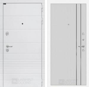 Входная дверь Трендо 10 — Белый рельеф софт купить в Москве