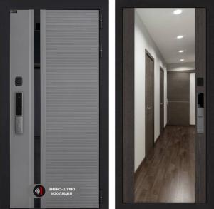 Входная дверь Пиано Смарт 2.0 с зеркалом Максимум — Венге купить в Москве