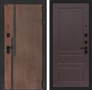 Входная дверь Кармина 03 — Орех премиум купить в Москве