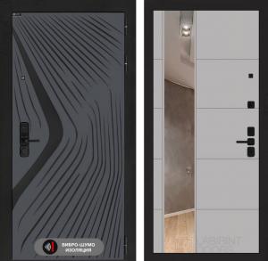 Входная дверь Леолаб с зеркалом 19 — Грей софт купить в Москве