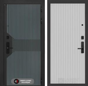 Входная дверь СмАртлаб 29 — Белый рельеф софт купить в Москве