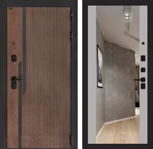 Входная дверь Кармина с Зеркалом Максимум — Грей софт купить в Москве