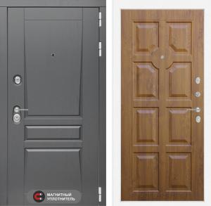 Входная дверь Платинум 17 — Золотой дуб купить в Москве