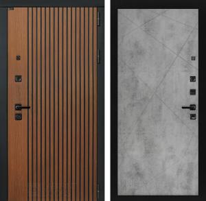 Входная дверь Шторм 24 — Бетон светлый купить в Москве