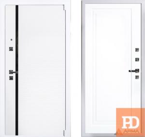 Входная дверь Арма Гранд Вайт 22 Рал 9003 купить в Москве