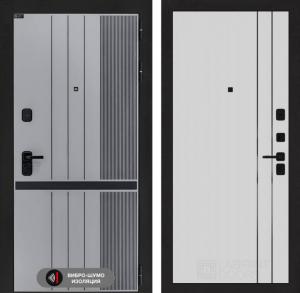 Входная дверь Скайлаб 10 — Белый рельеф софт купить в Москве
