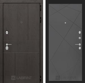 Входная дверь Урбан 24 — Графит софт купить в Москве