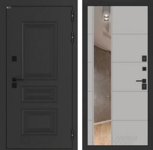 Входная дверь Аляска Лайт с Зеркалом 19 -Грей софт купить в Москве