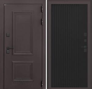 Входная дверь Полярис лайт 29 — Черный кварц купить в Москве