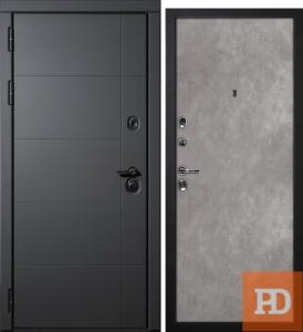 Входная дверь STR Э1 Серый бетон купить в Москве