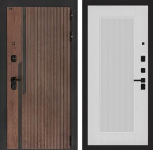 Входная дверь Кармина 30 — Белый рельеф софт купить в Москве