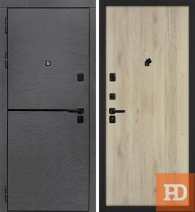 Входная дверь STR Горизонт Дуб молочный купить в Москве