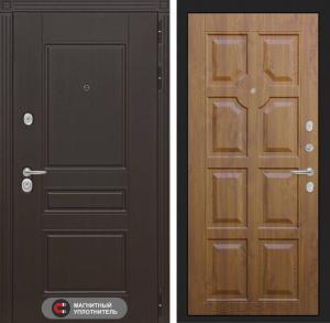 Входная дверь Мегаполис 17 — Золотой дуб купить в Москве