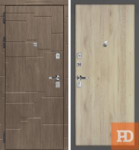 Входная дверь STR Домино дуб молочный купить в Москве