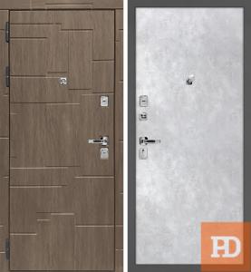 Входная дверь STR Домино бетон купить в Москве