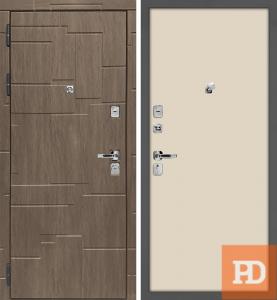 Входная дверь STR Домино Бежевый матовый купить в Москве