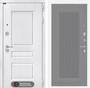 Входная дверь Версаль 30 — Серый рельеф софт купить в Москве