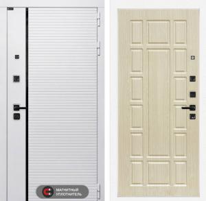 Входная дверь Роял 12 — Беленый дуб купить в Москве