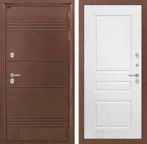 Входная дверь Термо Лайт 03 — Белый софт купить в Москве