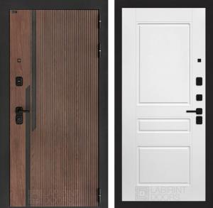Входная дверь Кармина 03 — Белый софт купить в Москве