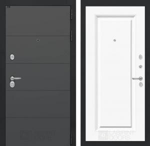 Входная дверь Арт 27 — Эмаль RAL 9003 купить в Москве