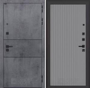 Входная дверь Инфинити 29 — Серый рельеф софт купить в Москве
