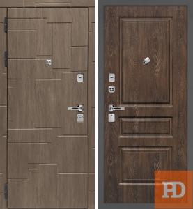 Входная дверь STR Домино Версаль 2 дуб корица купить в Москве