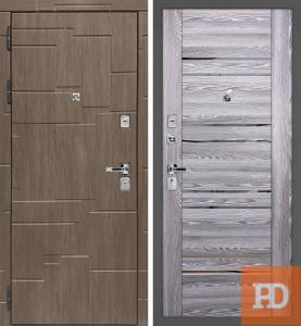 Входная дверь STR Домино PSK 1 ривьера грей купить в Москве