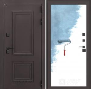 Входная дверь Полярис лайт 28 — Грунт под покраску купить в Москве