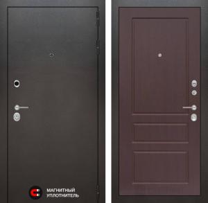 Входная дверь Сильвер 03 — Орех премиум купить в Москве