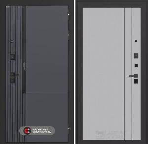 Входная дверь Лаб 2 Про 10 — Серый рельеф софт купить в Москве