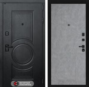 Входная дверь Гранд 21 — Бетон светлый купить в Москве